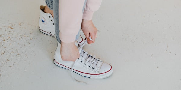How to clean white Converse