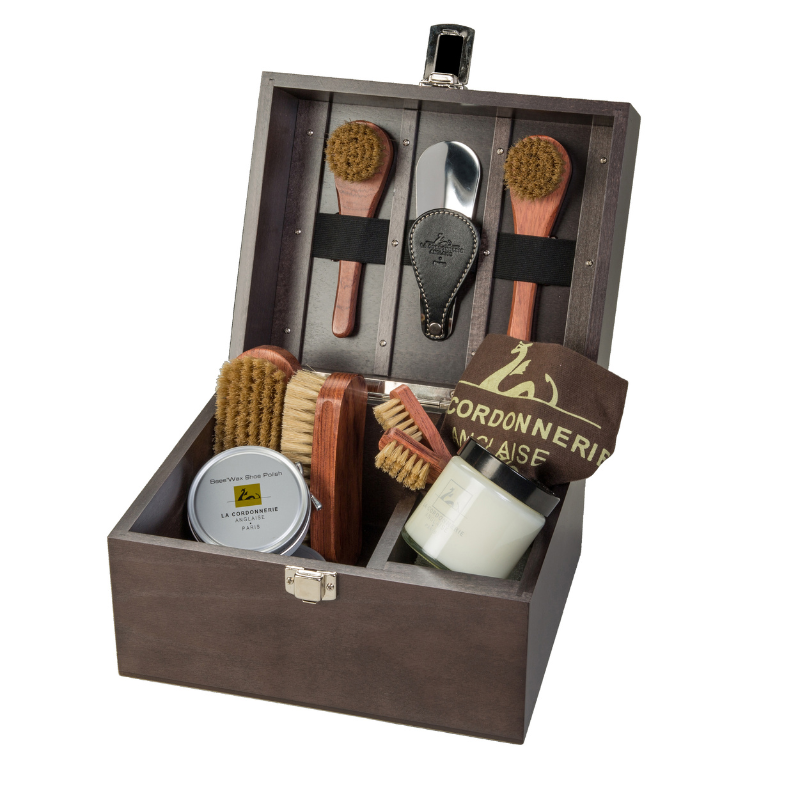 Groom Box Beech Wood Ebony Colour La Cordonnerie Anglaise