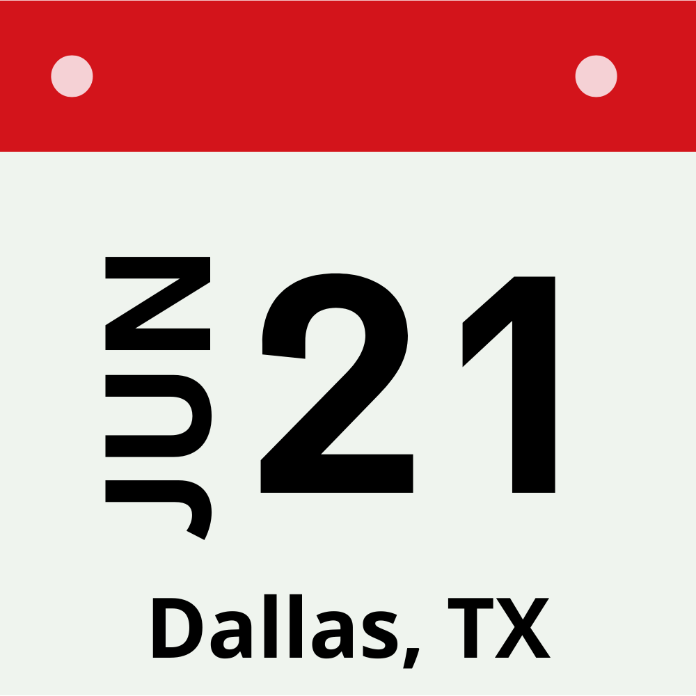 Dallas, TX - June 21