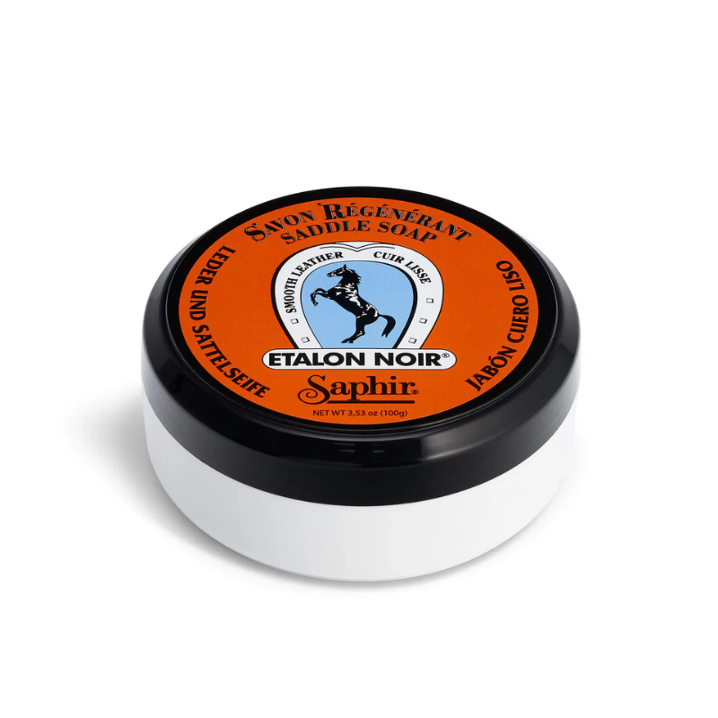 Etalon Noir Saddle Soap 3.38oz Saphir Beauté du Cuir