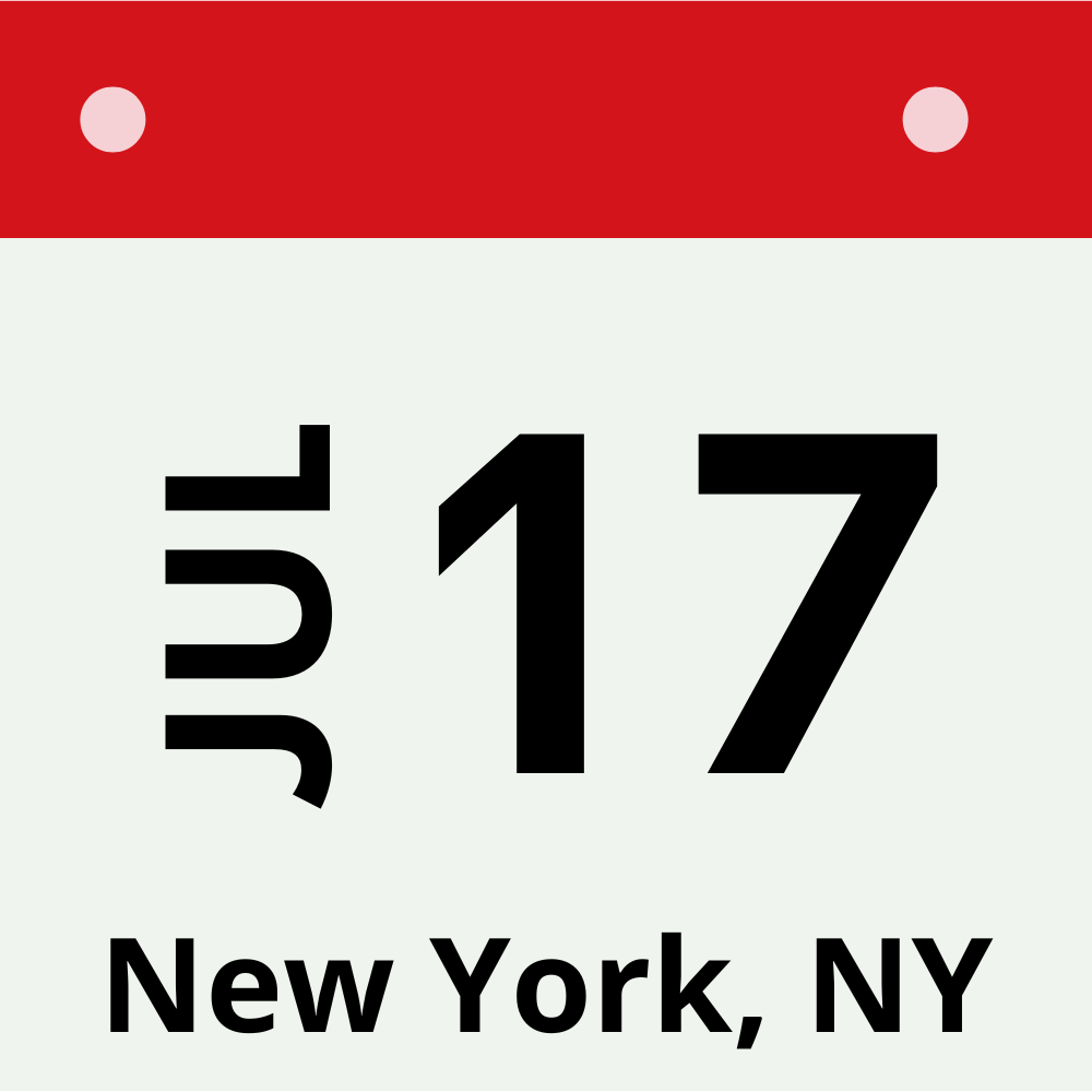 New York City, NY - July 17
