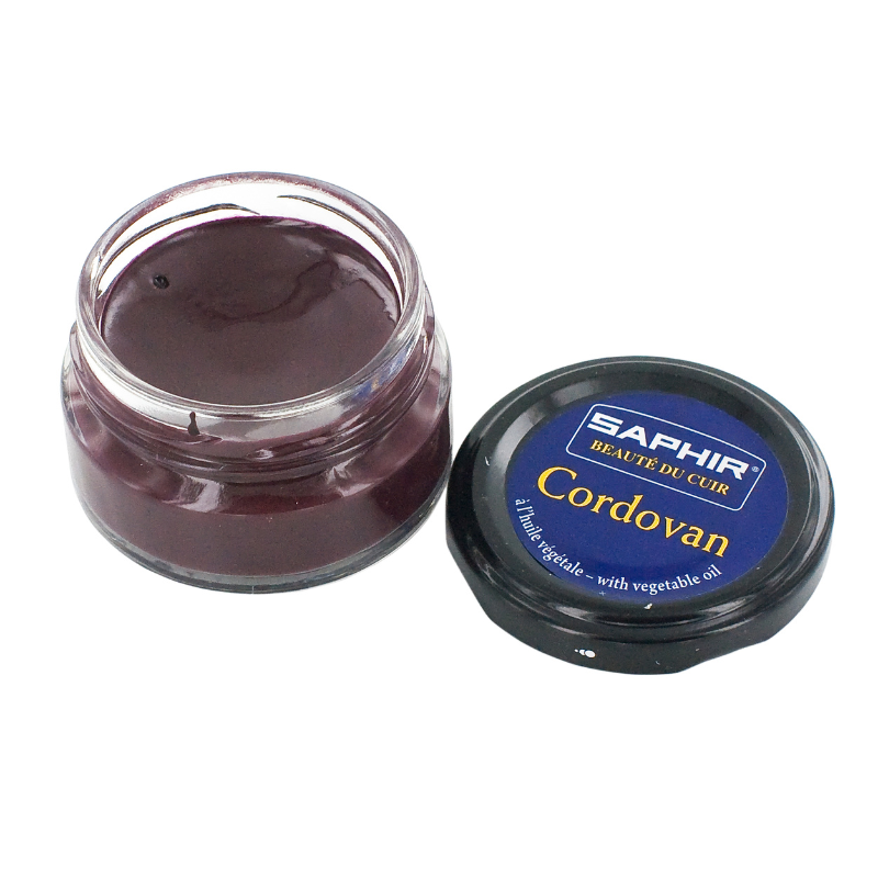 Cordovan Cream Jar 1.69oz Saphir Beauté du Cuir
