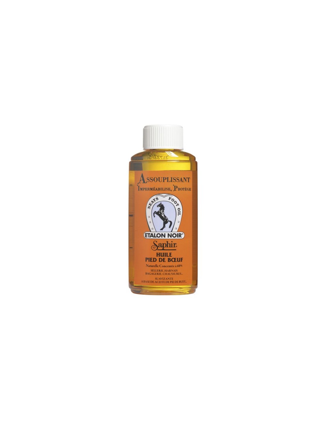 Saphir BdC Etalon Noir Neats Foot Oil 6.76oz