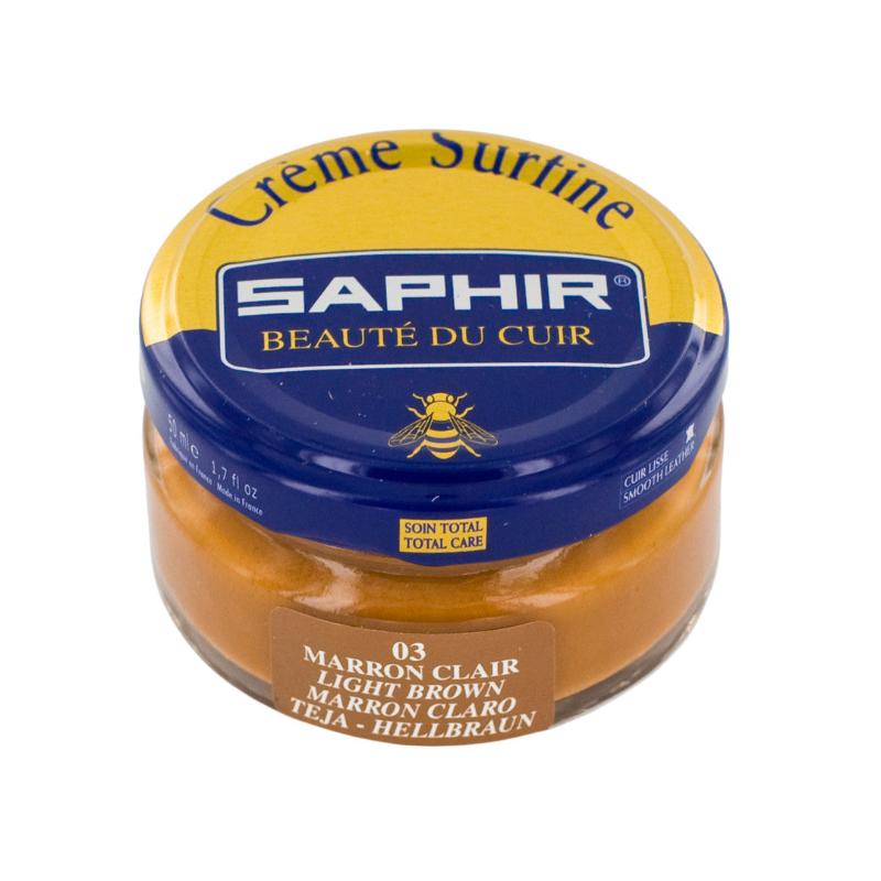 Creme Surfine Jar Saphir Beauté du Cuir
