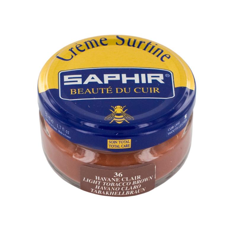 Creme Surfine Jar Saphir Beauté du Cuir